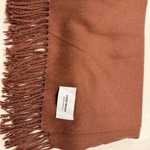 Vero Moda Tan Fringe Scarf